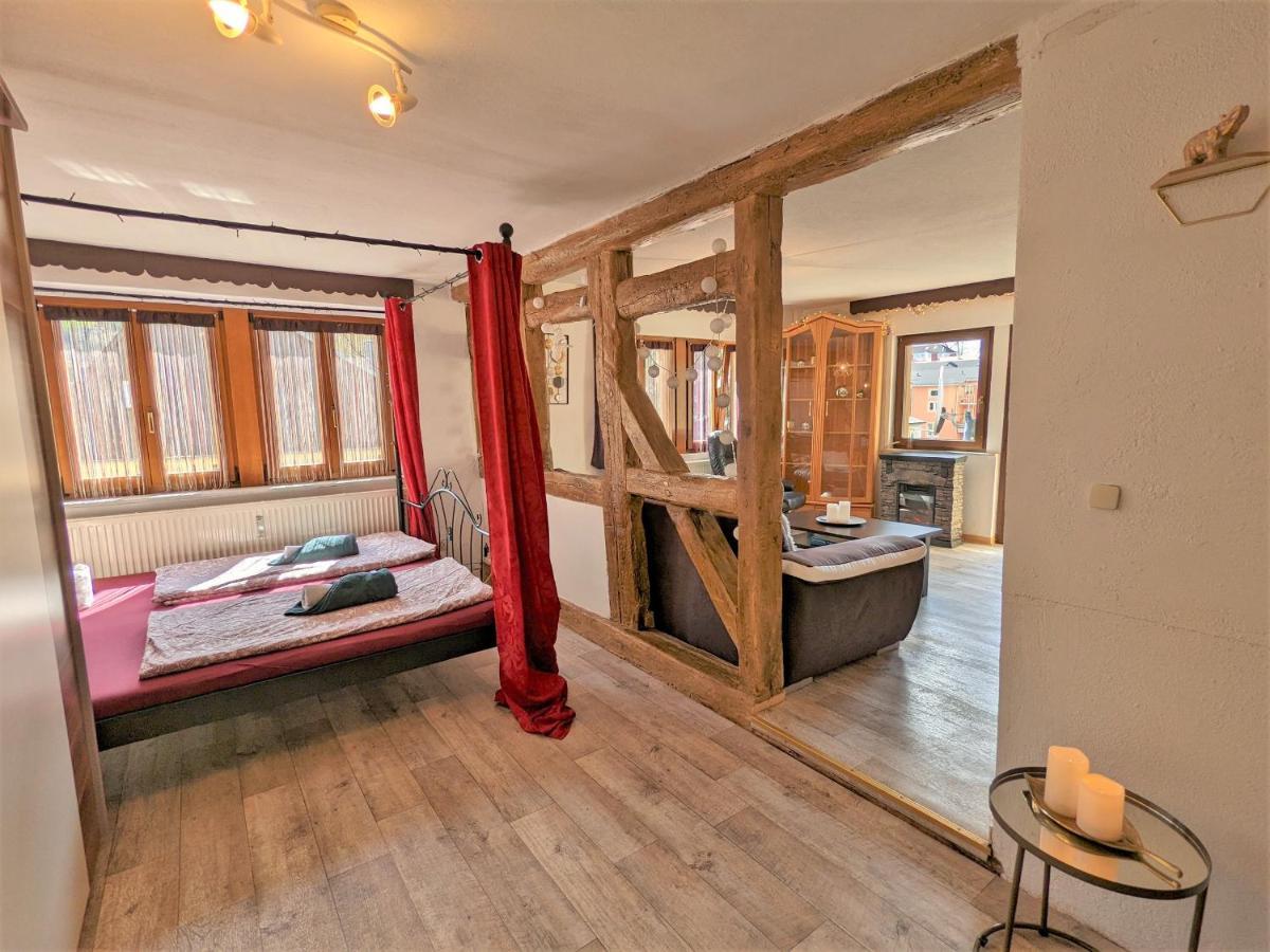 Urlaubstraum Mit Pool, Terrasse & Fluss Im Garten - Ut Apartment Зебниц Екстериор снимка
